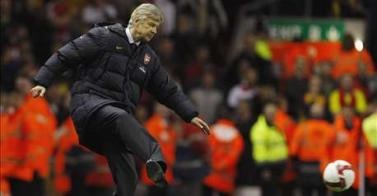 Arsene Wenger should stay positive…