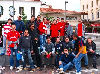 Bulgarian Gooners in Athens