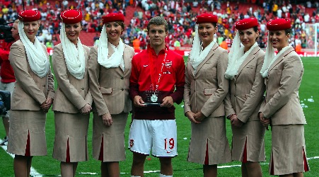 Emirates Cup/Vieira/Micah Richards