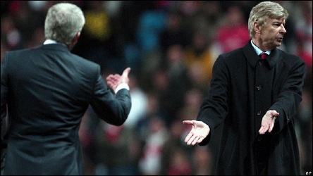 The reason Wenger refused a handshake with Mark Hughes