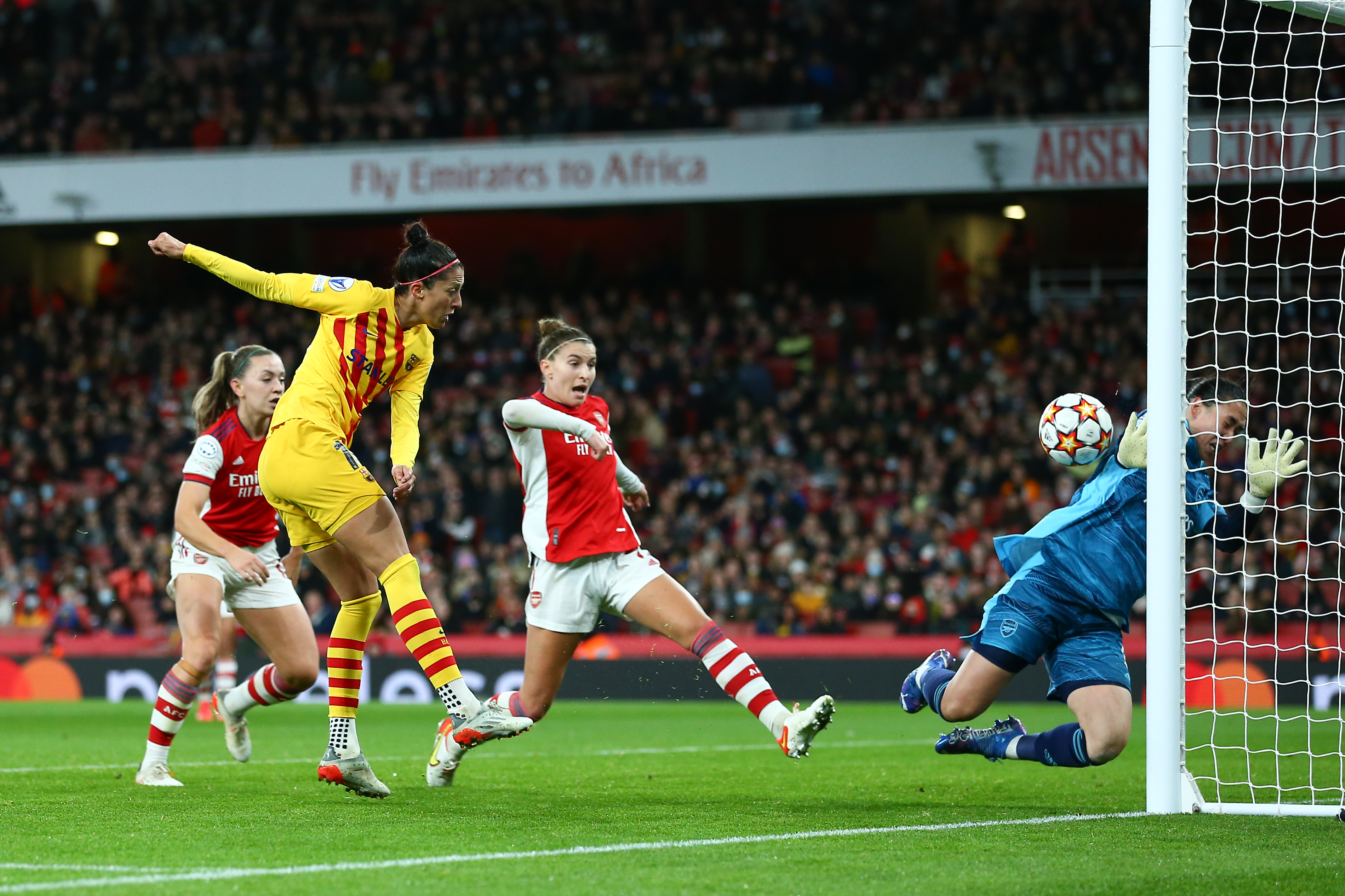 Arsenal Women 0-4 Barcelona Women - Gunners lose Champions League clash at Emirates to cap miserable week