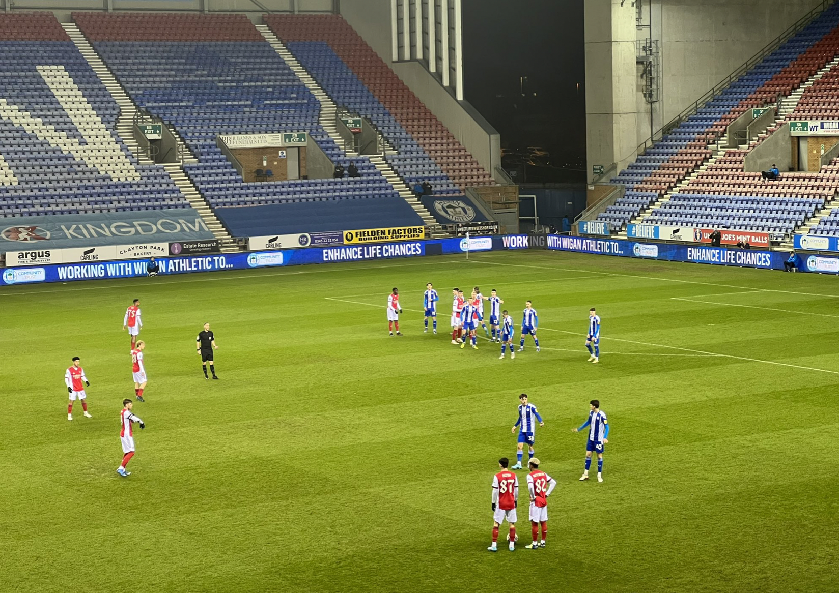 Player Ratings: Wigan Athletic 1-0 Arsenal U21