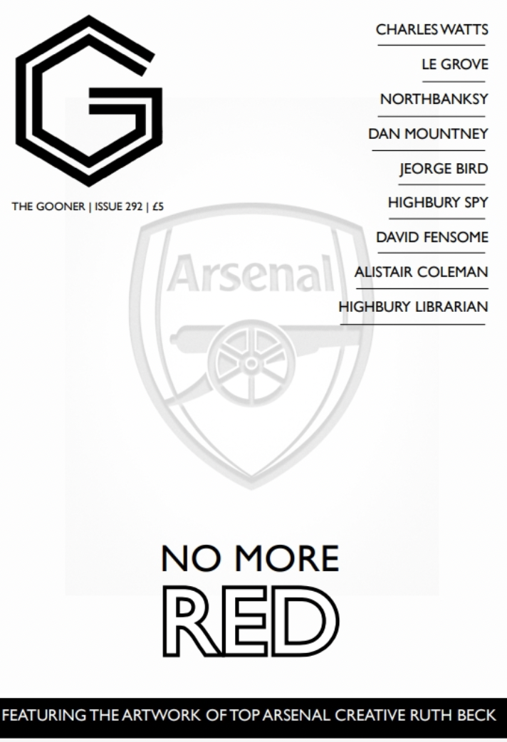 Getcha Gooner: New issue out now - the best Arsenal writing in 68 jam-packed pages