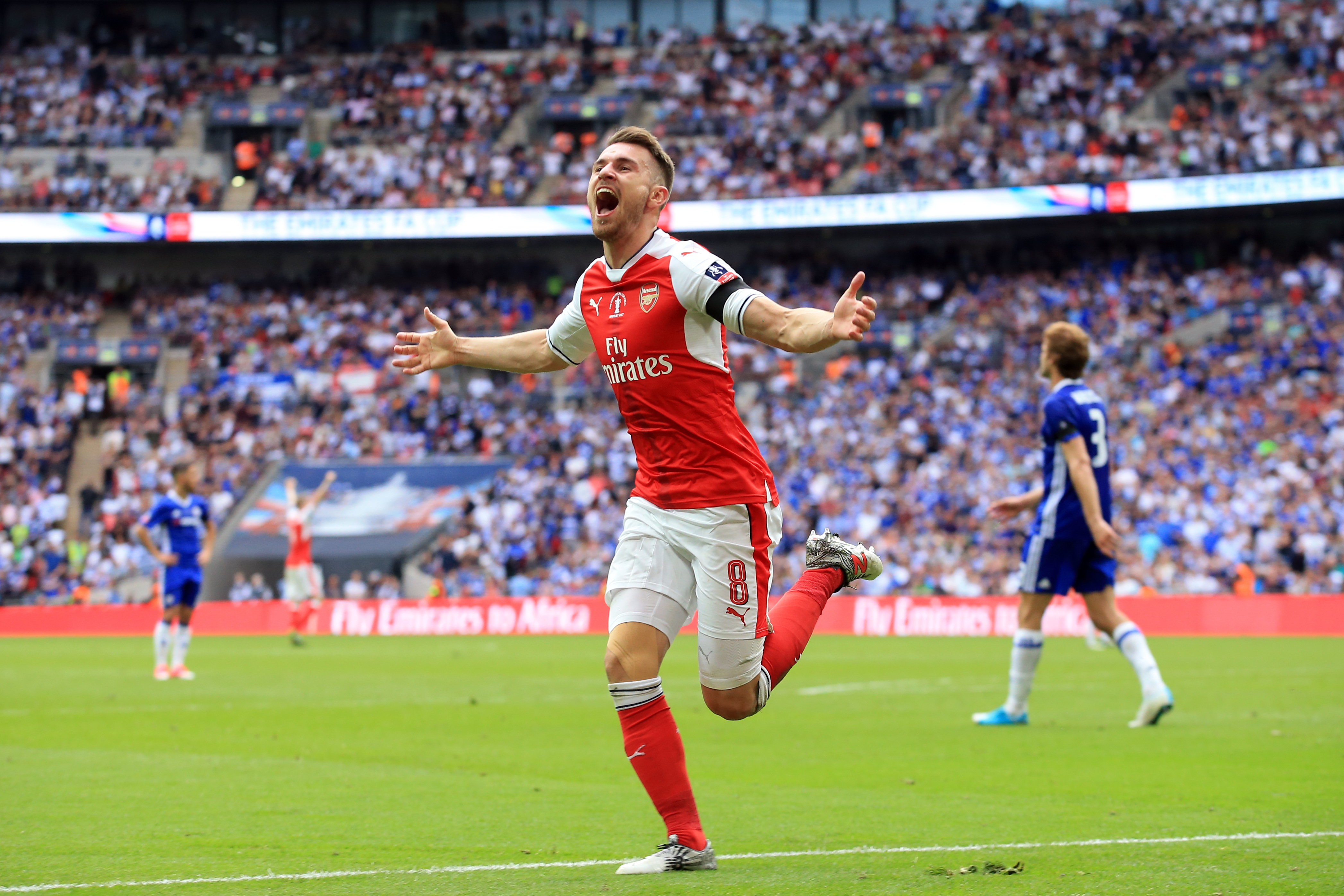 Good news: Former Arsenal midfielder Aaron Ramsey doesn't sign for Burnley 