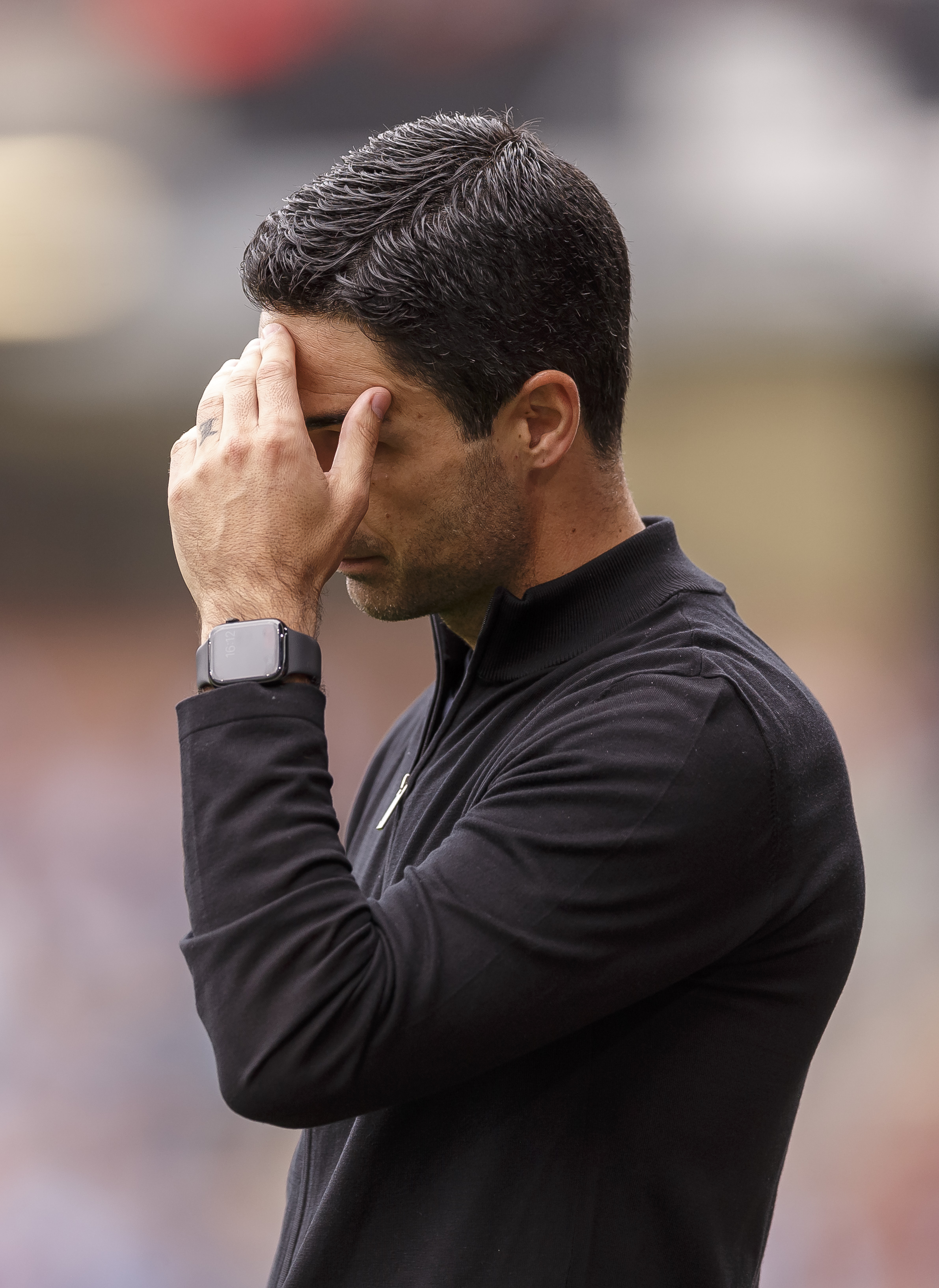 Arsenal boss Mikel Arteta reacts to Southampton defeat