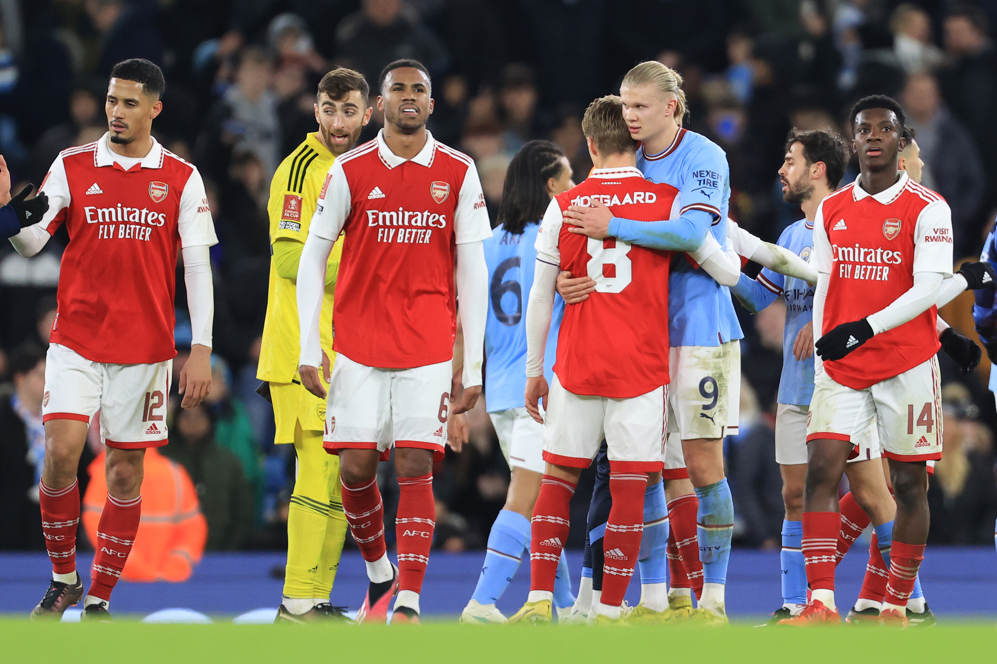 Manchester City 1-0 Arsenal: Ake's second half goal is the difference 