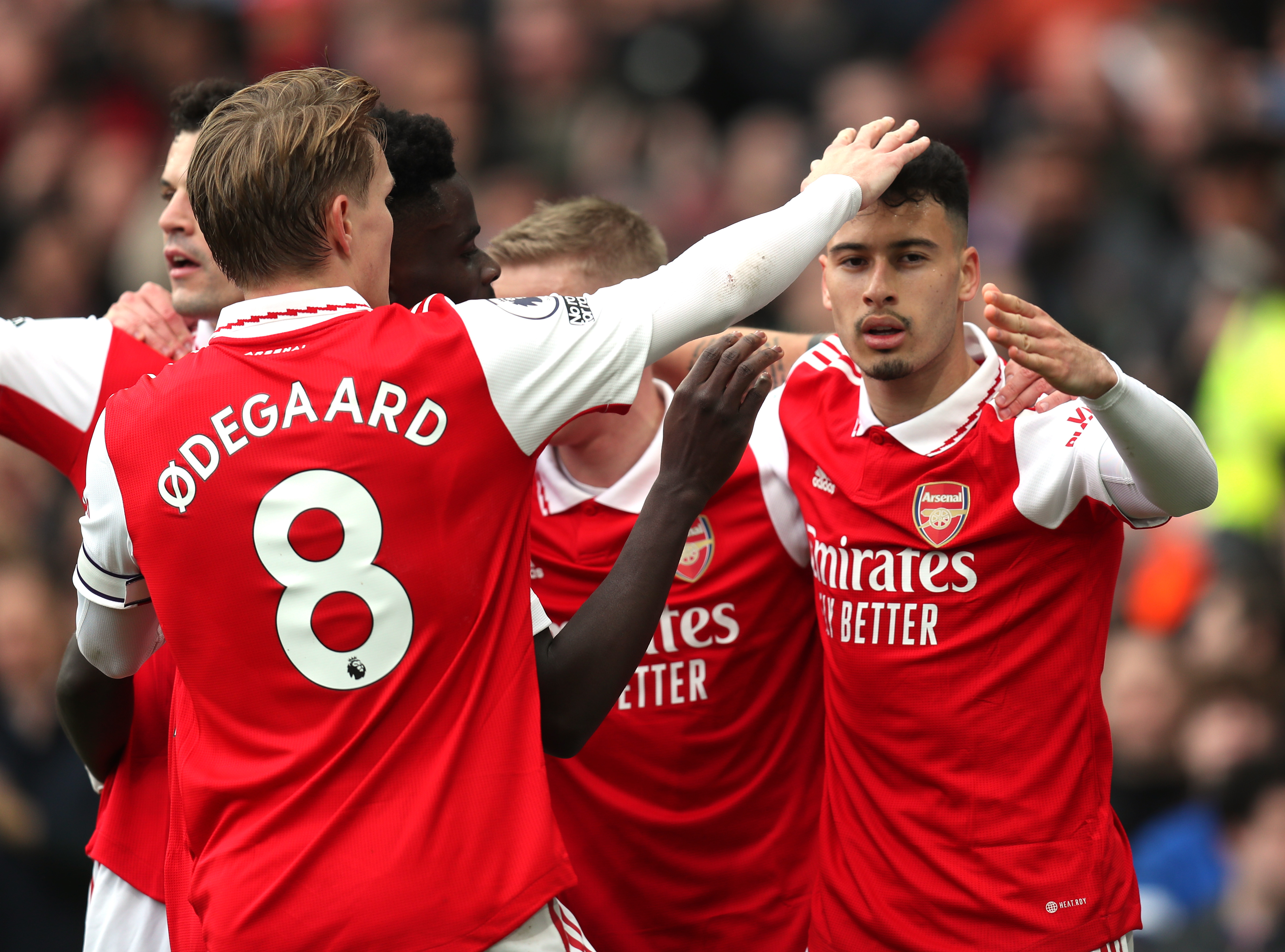 Arsenal 4-1 Palace: Rampant Gunners move eight points clear 