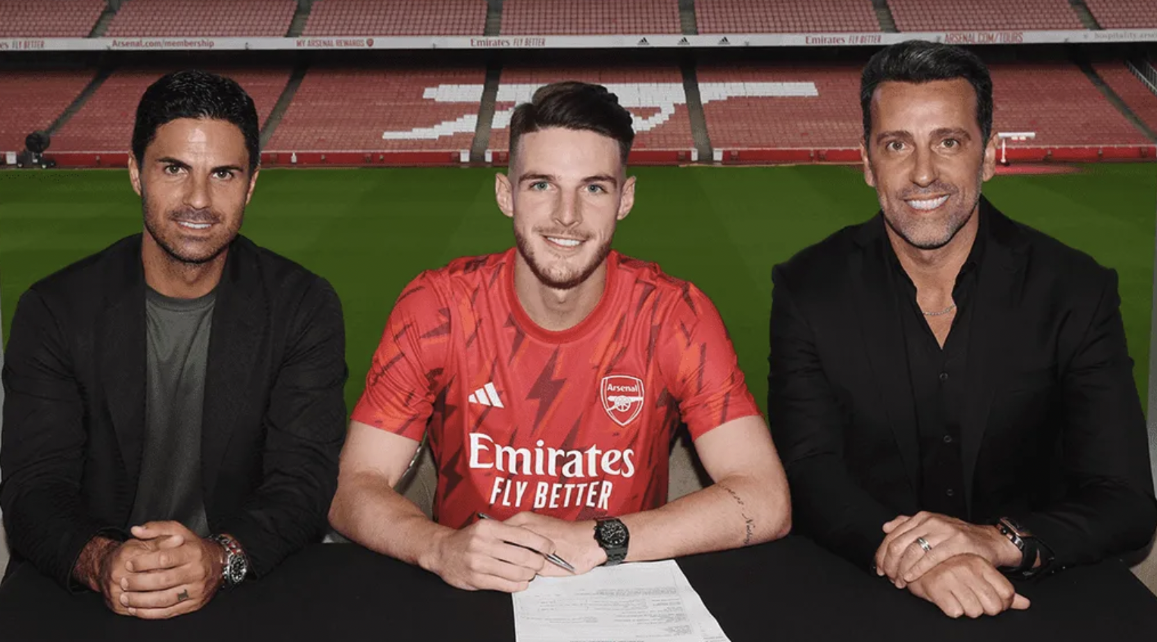 Declan Rice signs for The Arsenal in £105m deal