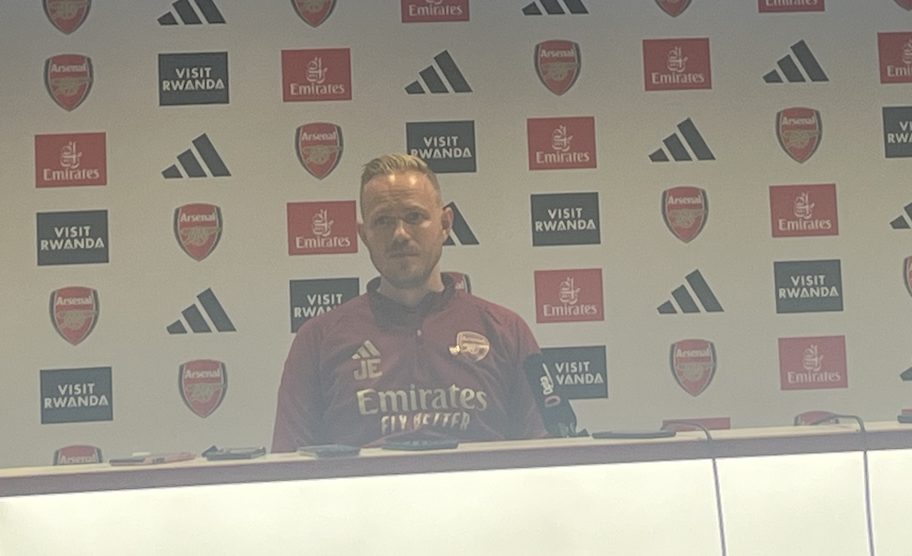 Jonas Eidevall reacts to Arsenal Women’s defeat to Liverpool