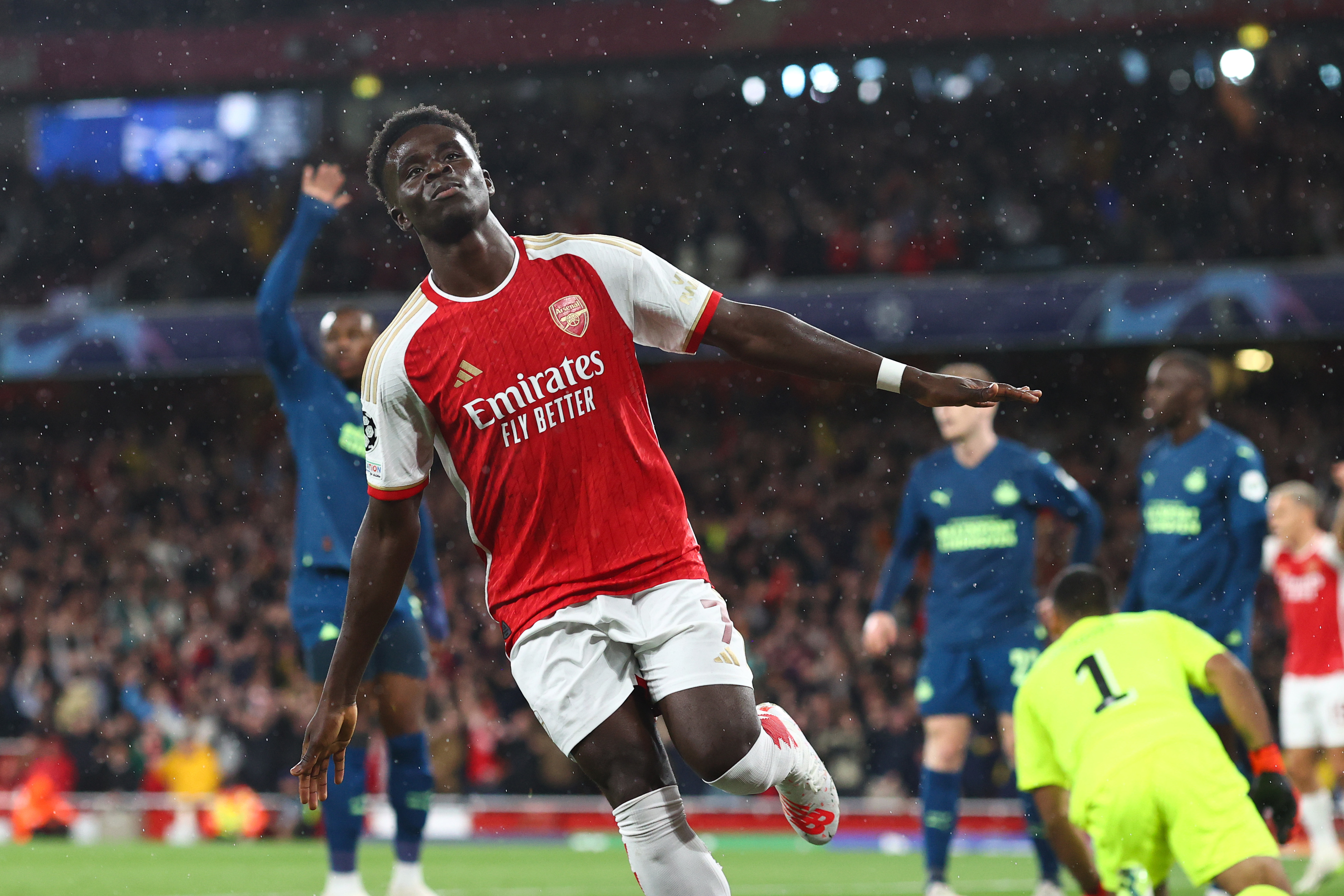 Arsenal boss Mikel Arteta confirms Bukayo Saka is OUT of the England squad 