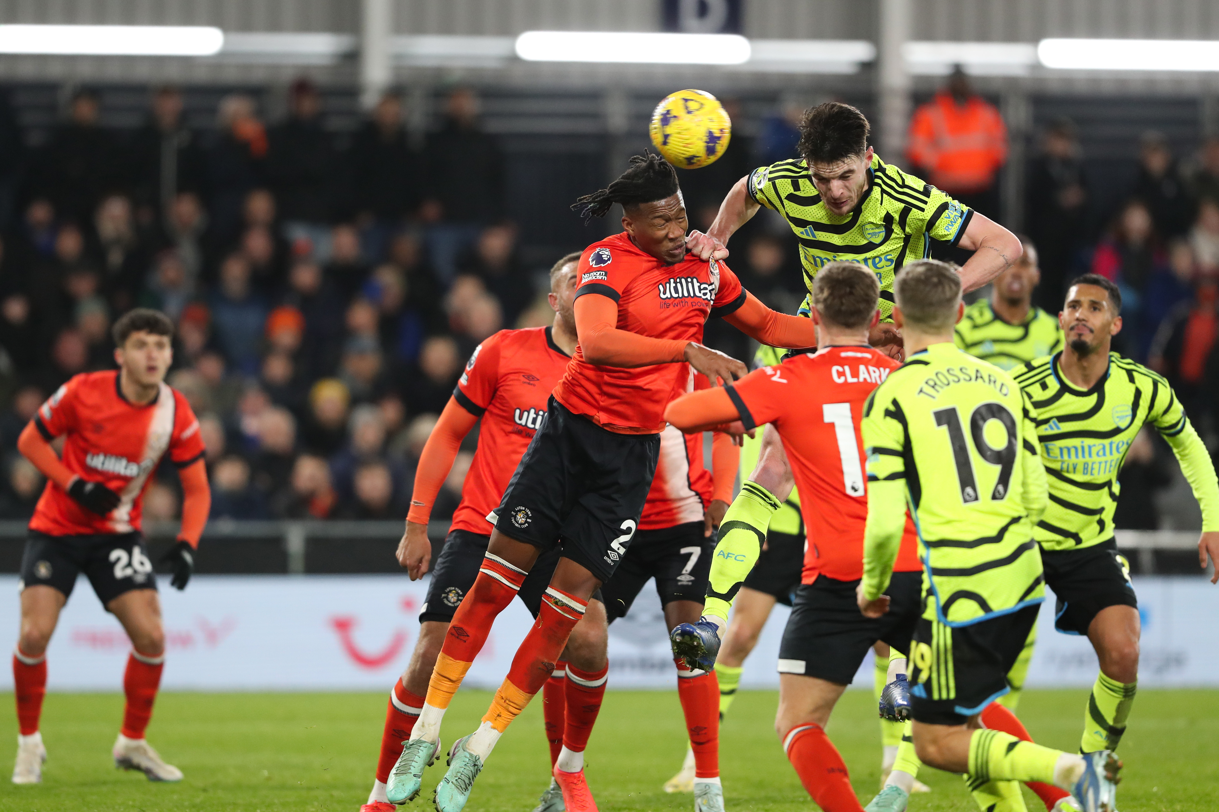 Luton Town 3-4 Arsenal: Declan Rice's 97th minute winner seals game of the season 