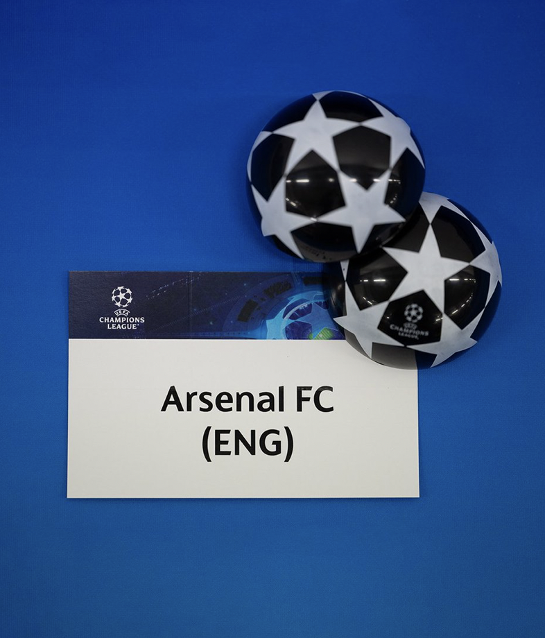 Updated: Champions League draw: Arsenal confirm Porto dates and kick-off times for Round of 16 clash