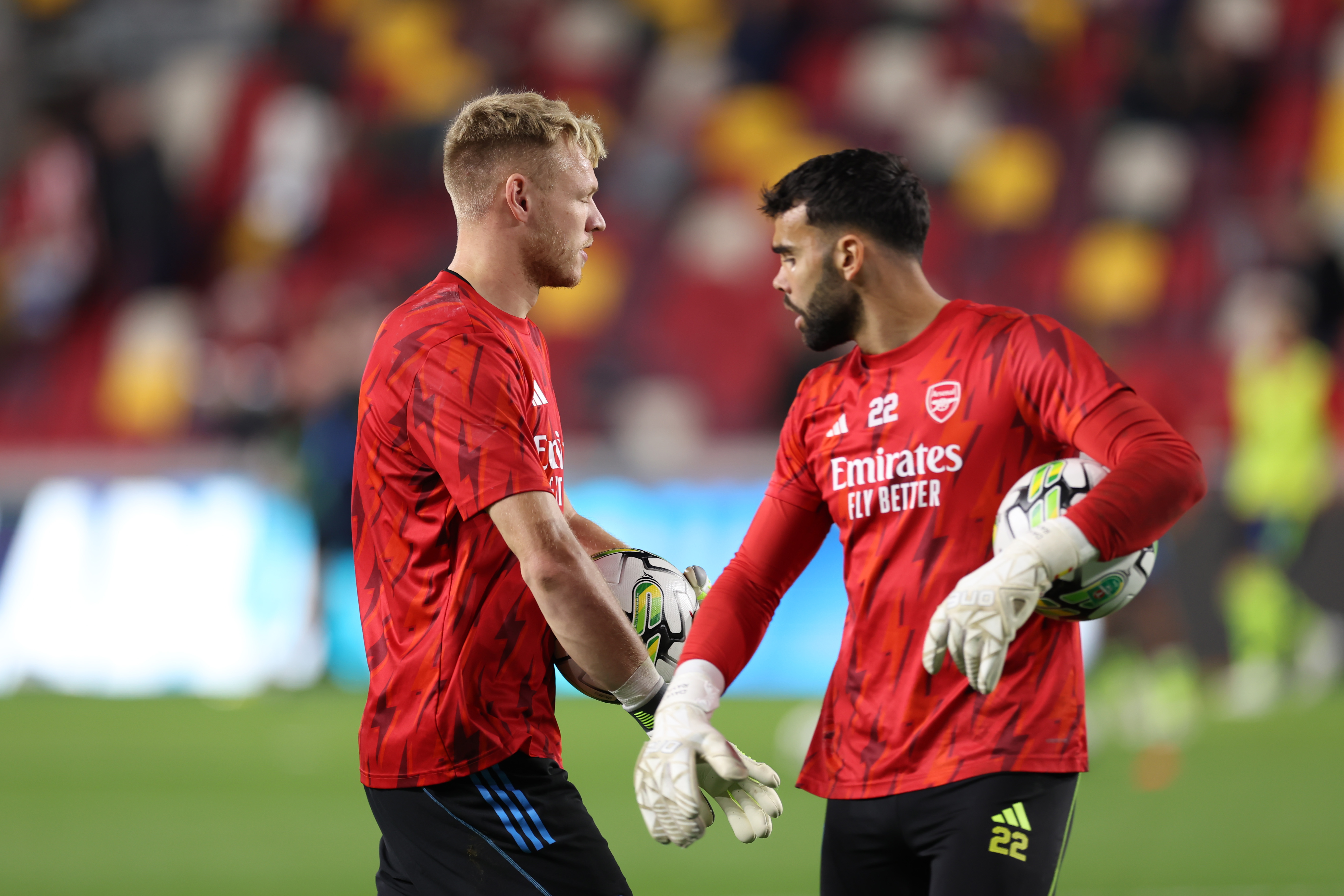 Raya opens up on Ramsdale: Our relationship is good says Arsenal's No1 keeper 