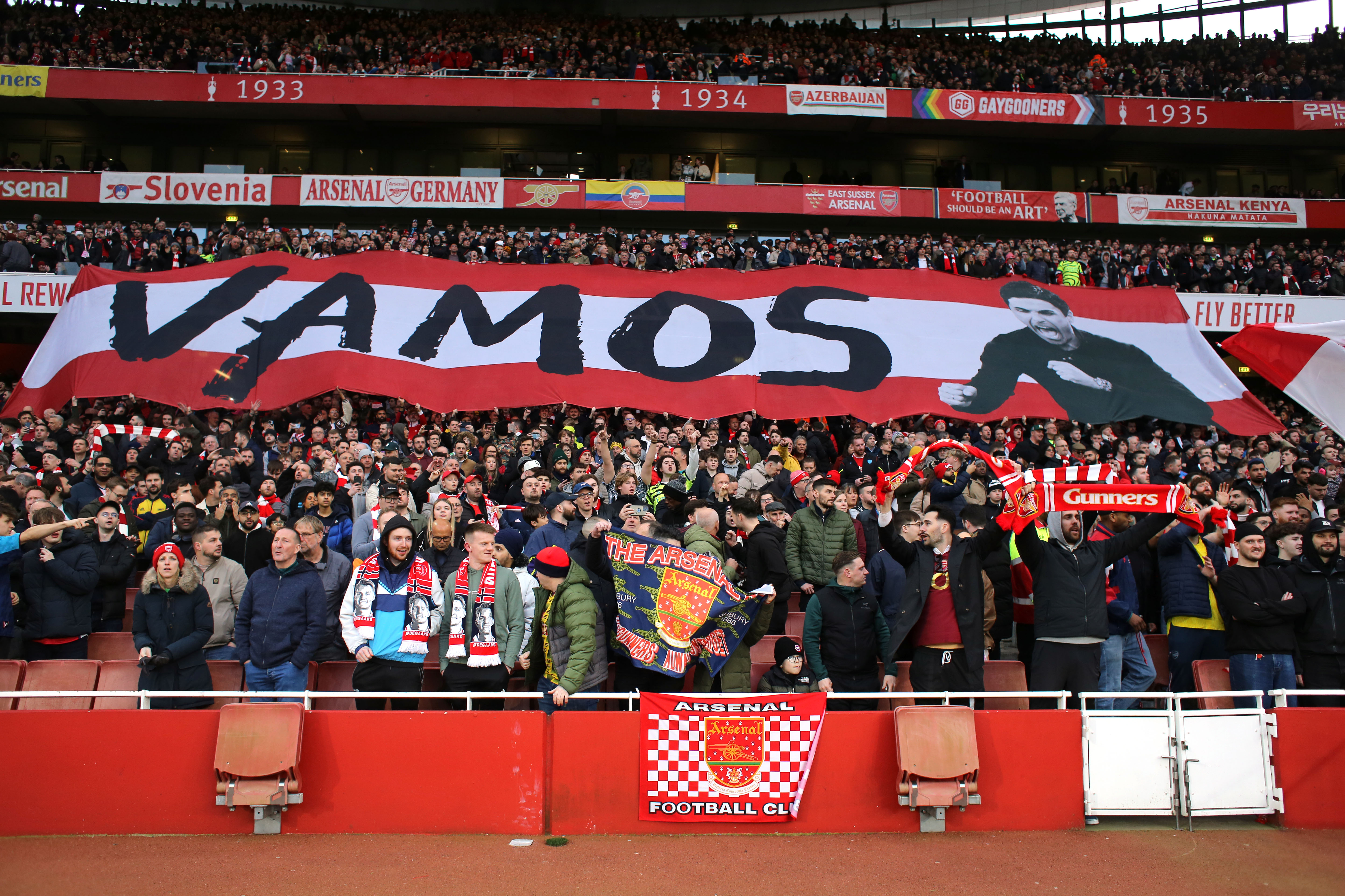 Bring The Noise to Arsenal vs Porto, Gunners