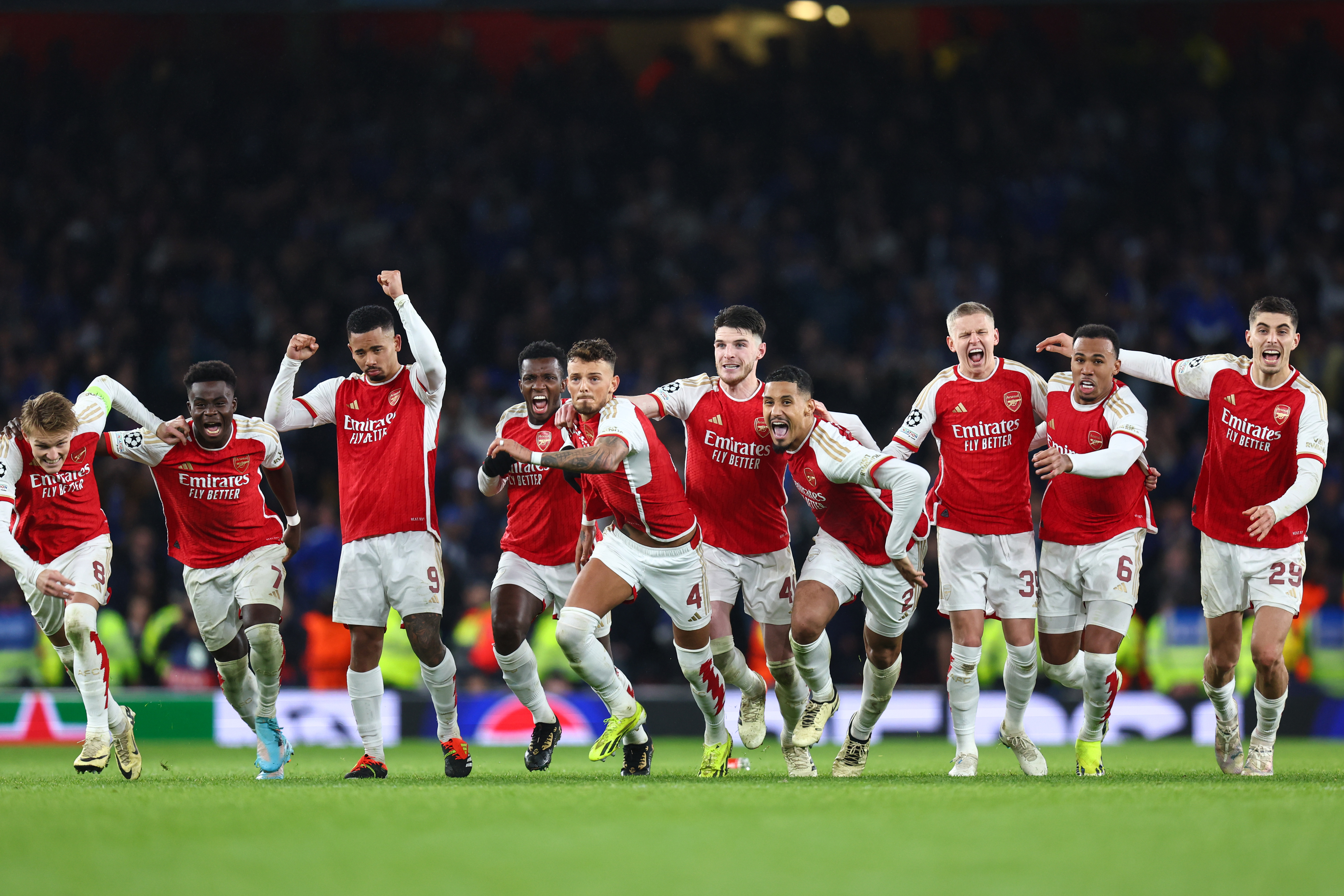 Arsenal Twitter reacts to Champions League penalty shootout win over Porto