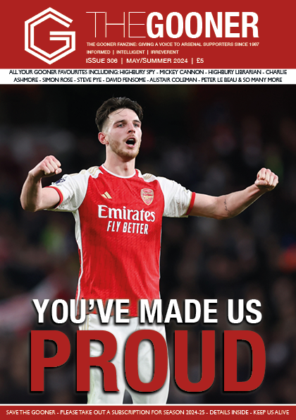 Arsenal Supporters: Getcha Gooner! New issue out this weekend