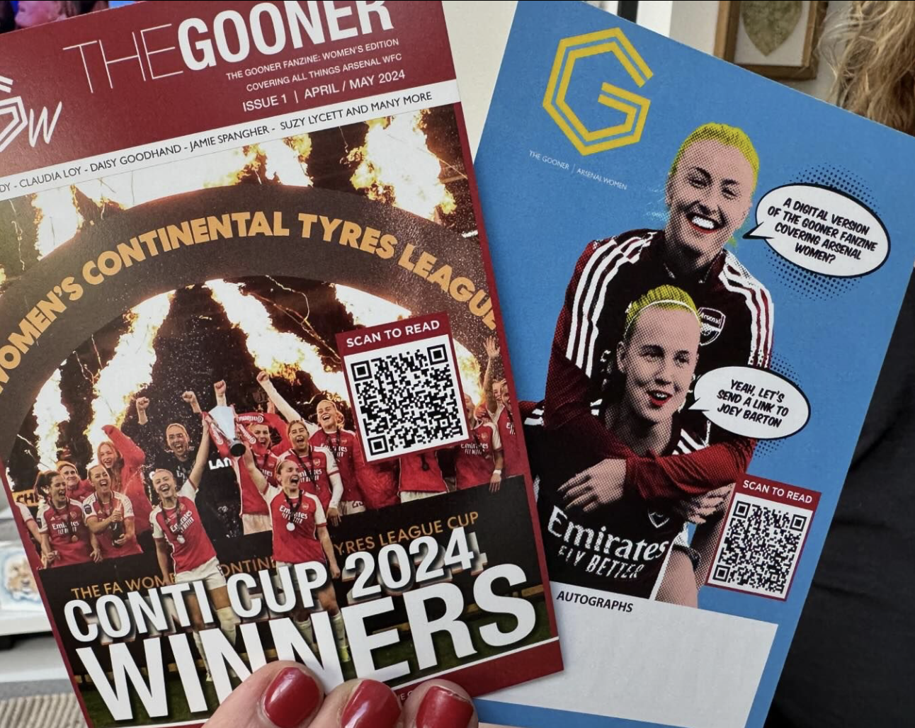 Getcha Gooner Fanzine collectible limited edition special postcard 