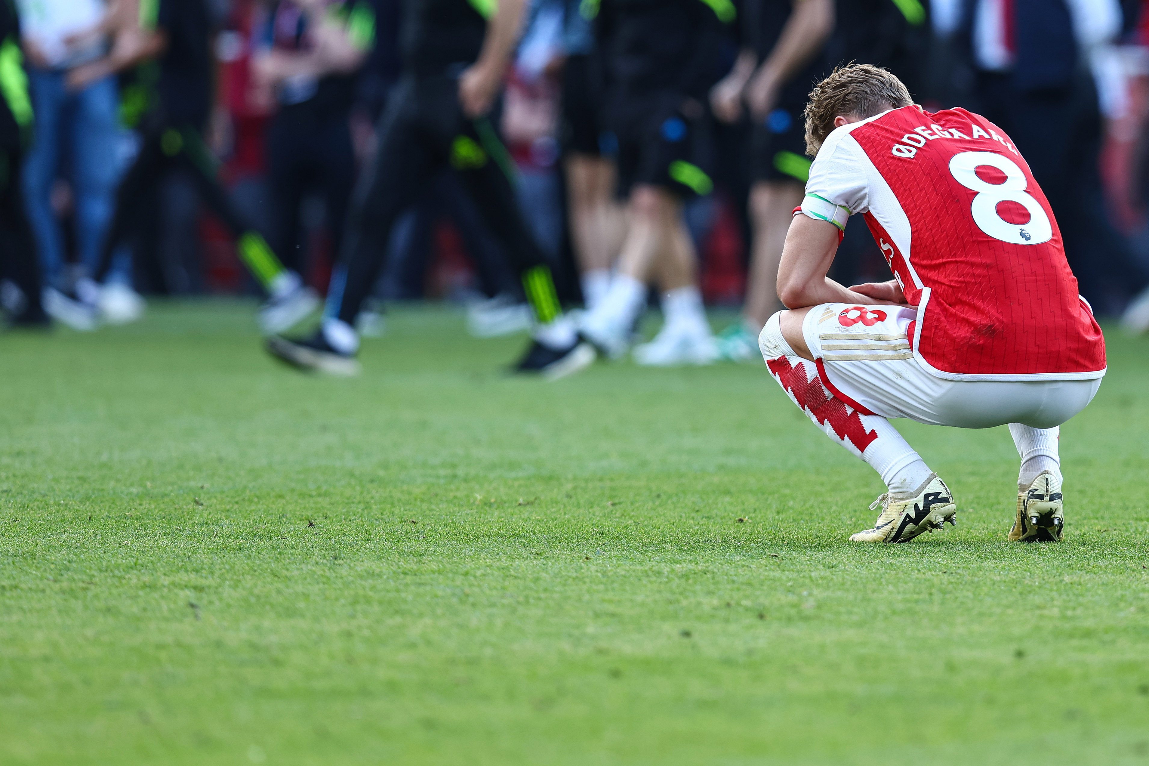 What Arsenal captain Martin Odegaard said to Emirates crowd 