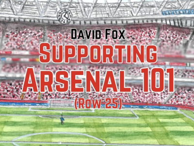 Supporting Arsenal 101 (Row 25): A brilliant new book for Gooners everywhere 