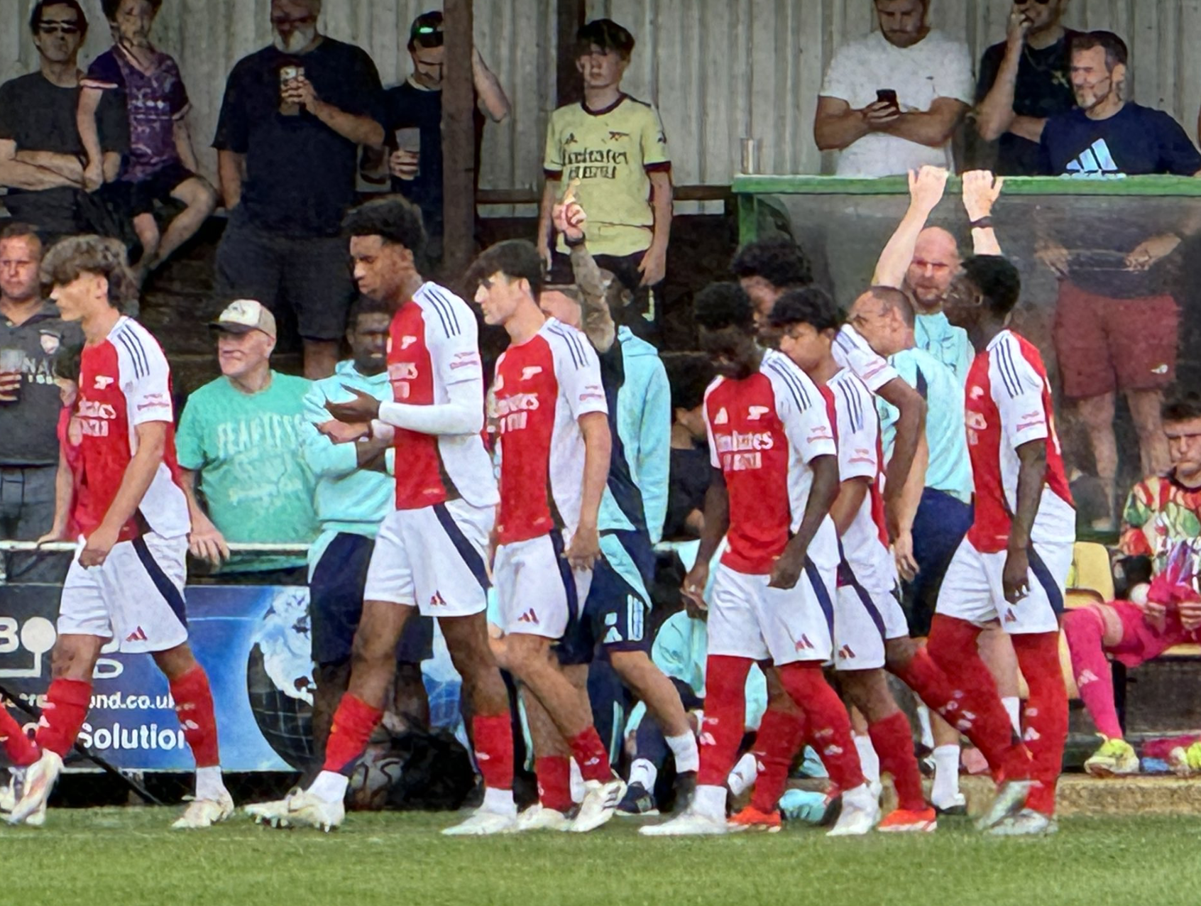 Hitchin Town 1-0 Arsenal U18s: Jack Wilshere's Young Guns lose at Top Field 