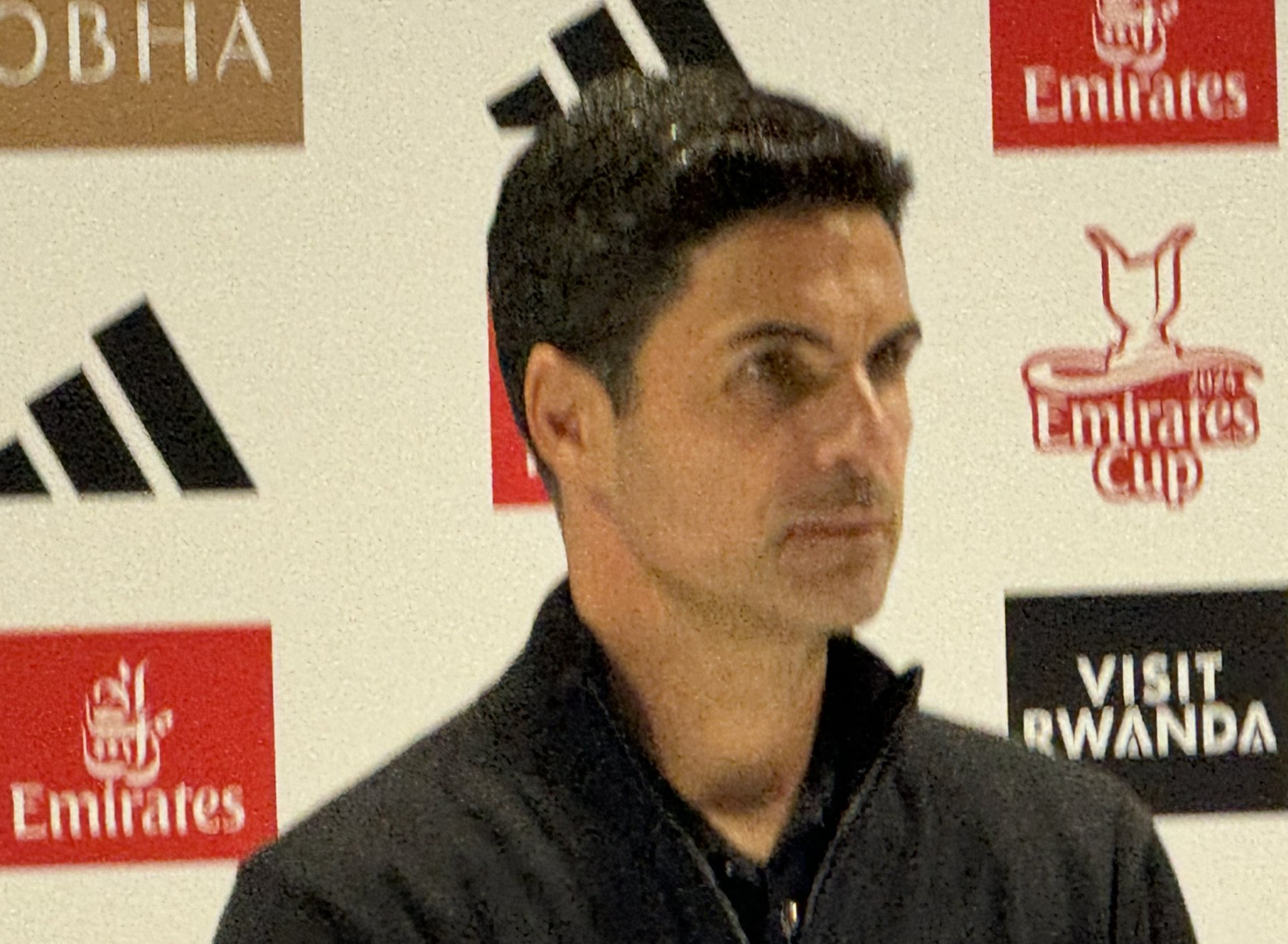 Arsenal boss Arteta hails loyal supporters after huge Emirates welcome for Riccardo Calafiori