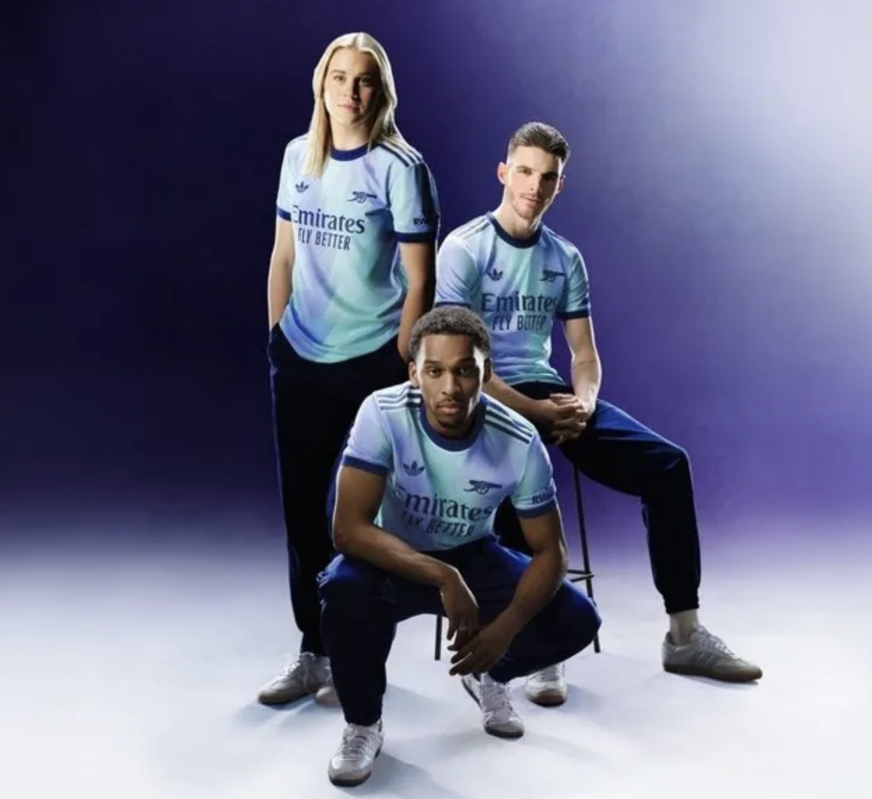 Arsenal launch new eye-catching third kit: Take a closer look 