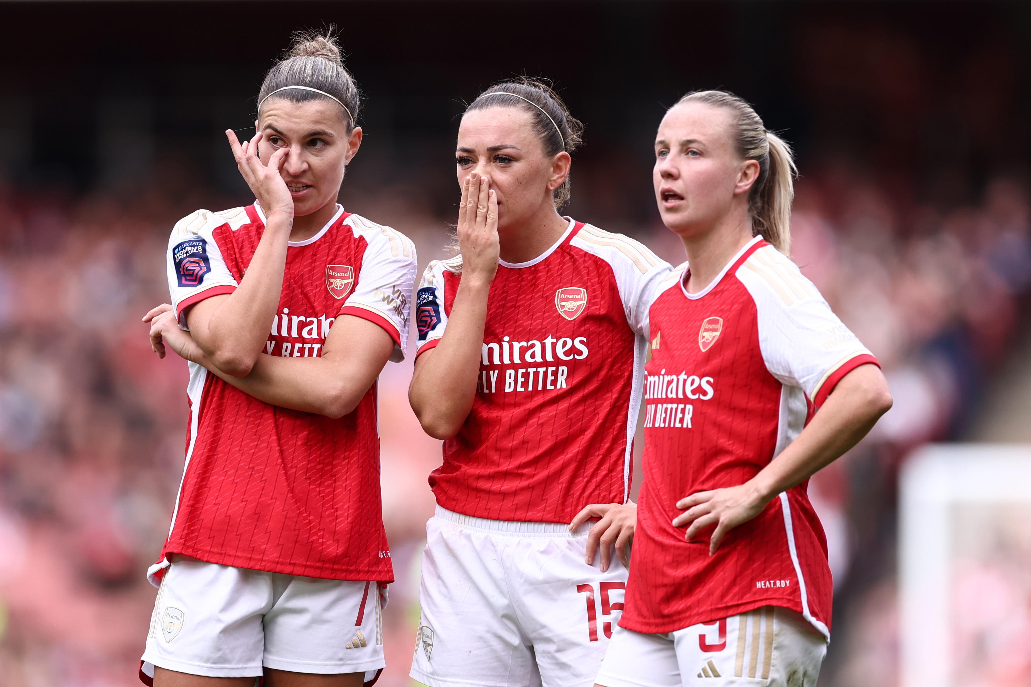 Steph Catley at centre-back, Rosa Kafaji starts: Arsenal Women take on Chelsea