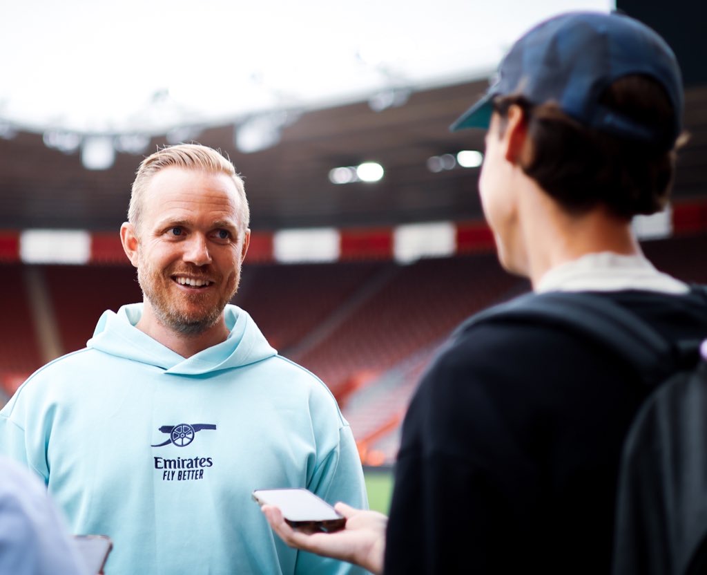 Jonas Eidevall and Lia Walti speak to the Gooner Fanzine after Southampton win