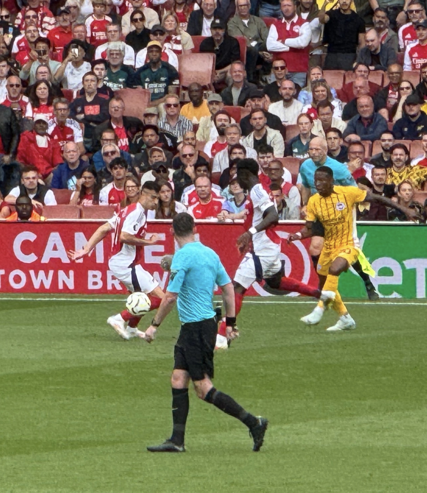 The worst refereeing I've seen in 60 years of watching The Arsenal 