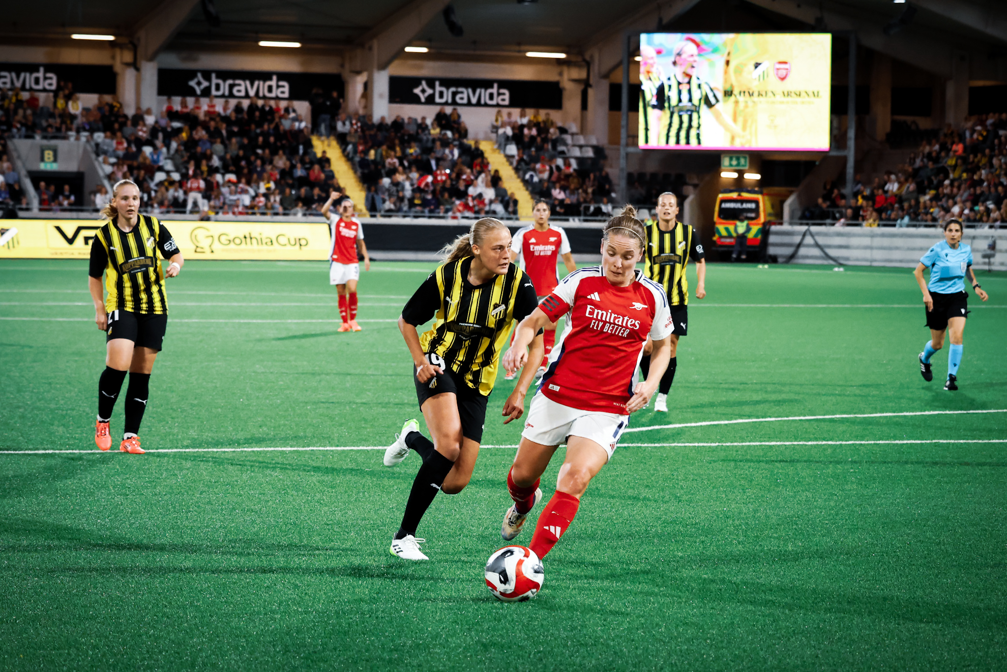 Kim Little speaks to the Gooner Fanzine after BK Hacken defeat