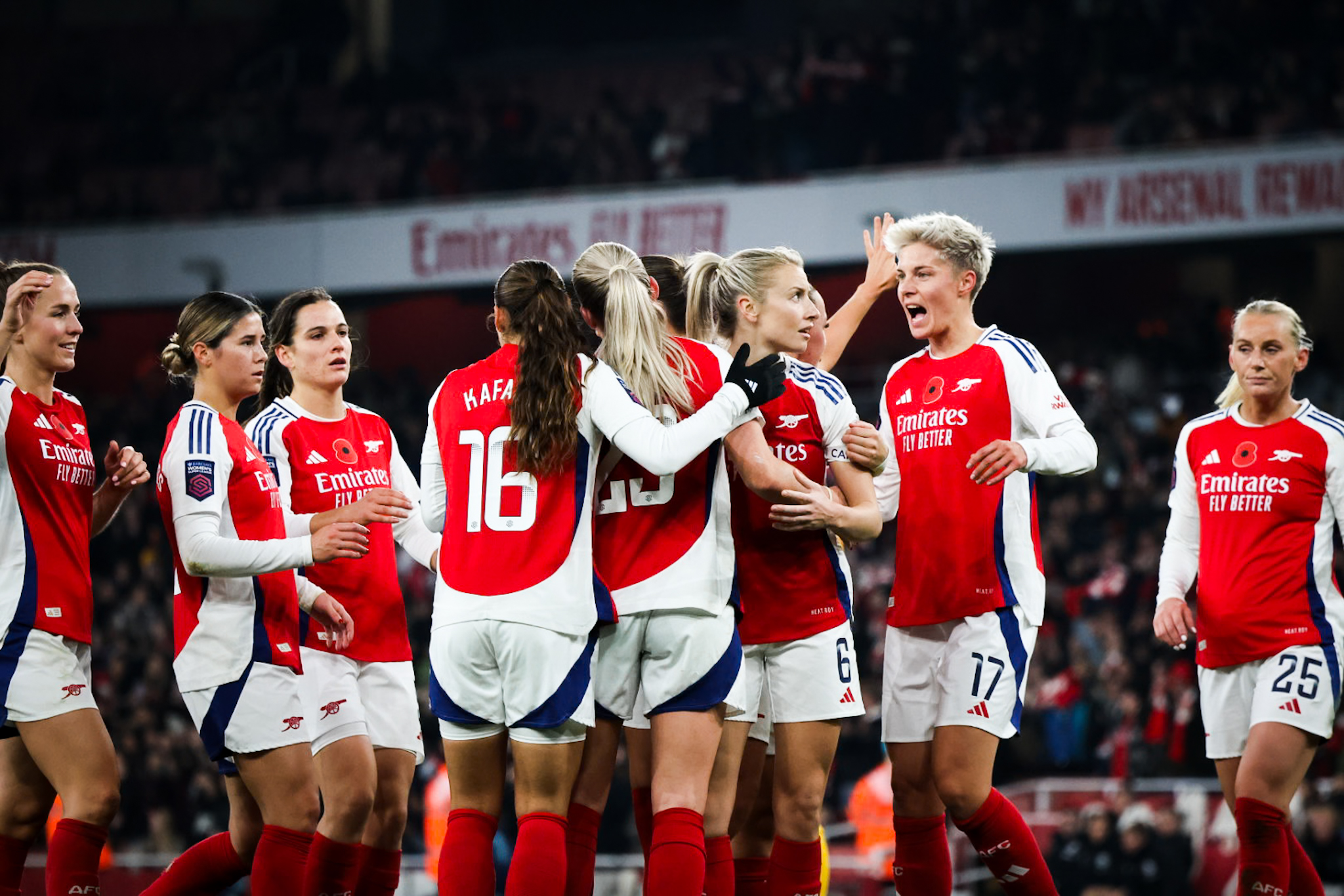 Player ratings: Arsenal Women put five past Brighton on triumphant night for Renee Slegers’ side