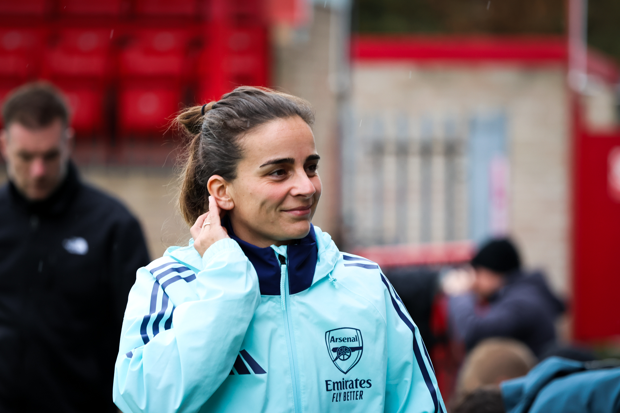 A masterclass in media: Renee Slegers resolutely bats away questions over Arsenal Women managerial aspirations