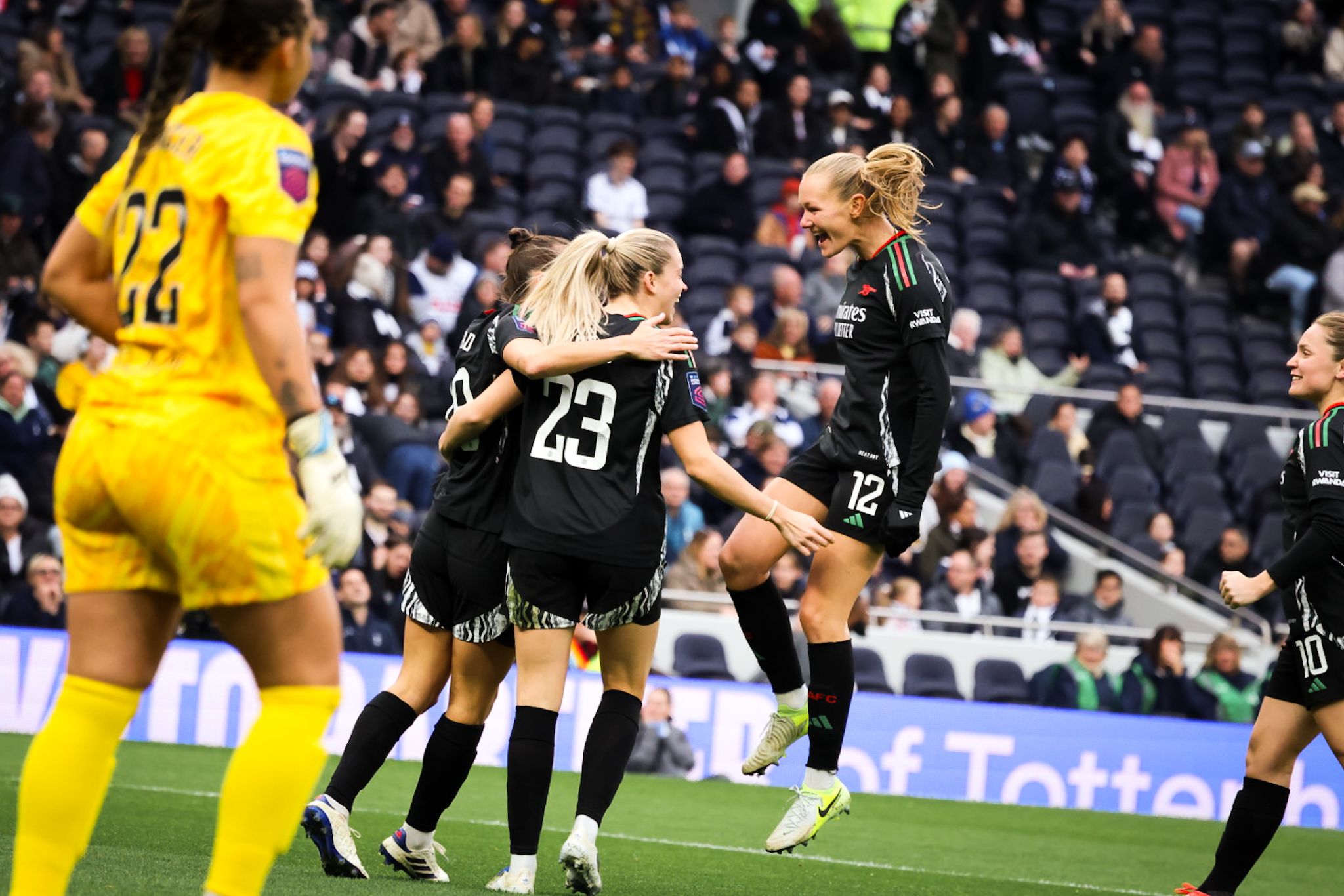 Player Ratings: Arsenal Women turn North London Red with derby win at Tottenham Hotspur Stadium