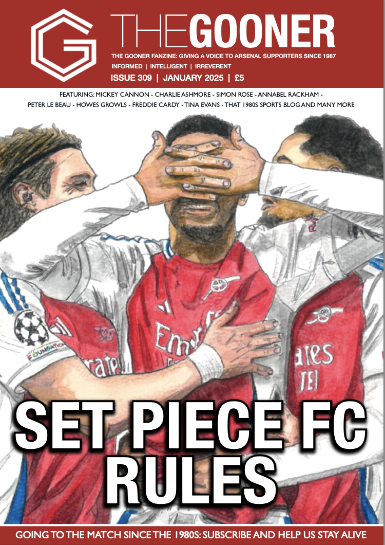 Arsenal supporters: Getcha Gooner - Issue 309