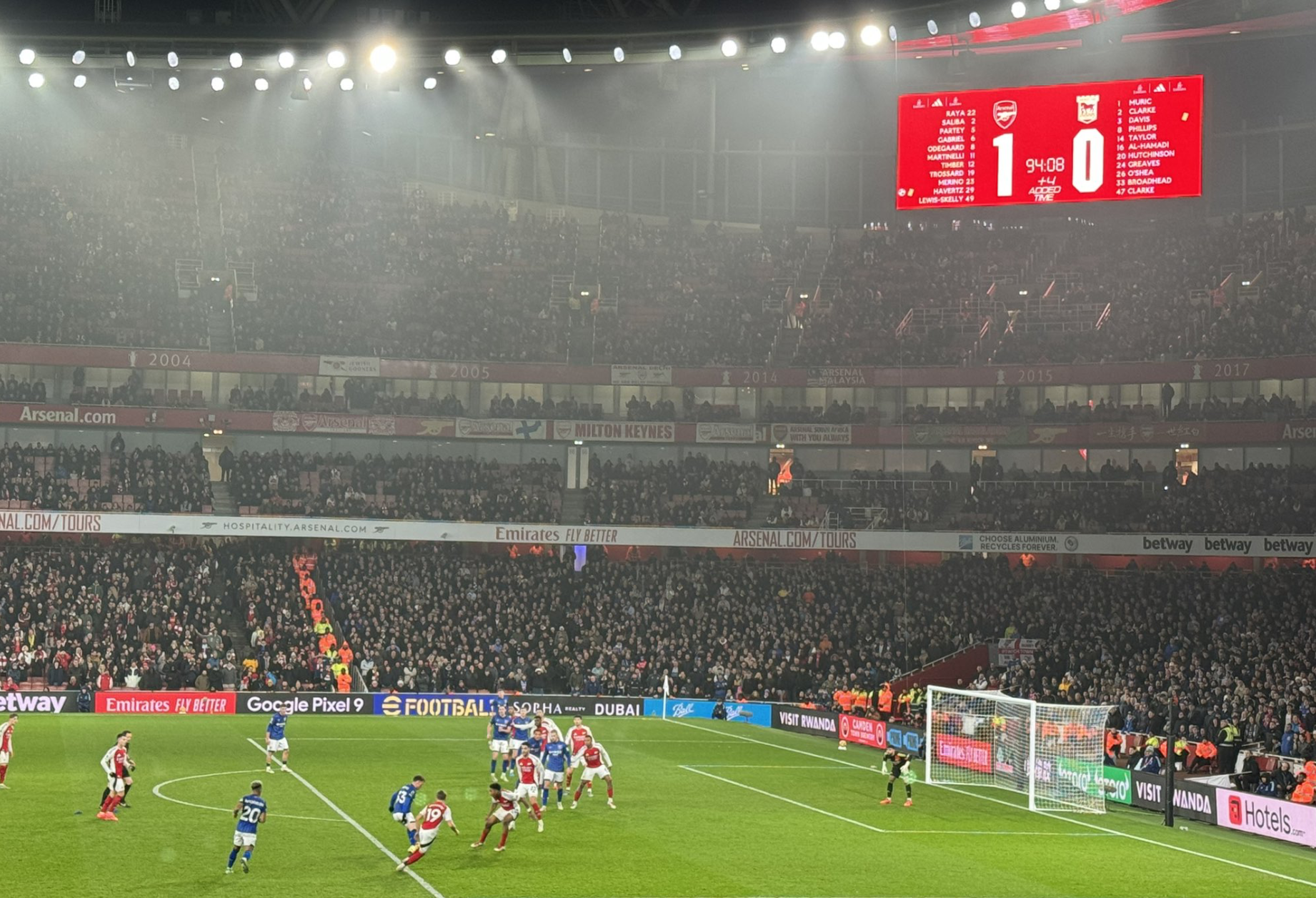 Three Things We Learned after Arsenal beat Ipswich to go second 