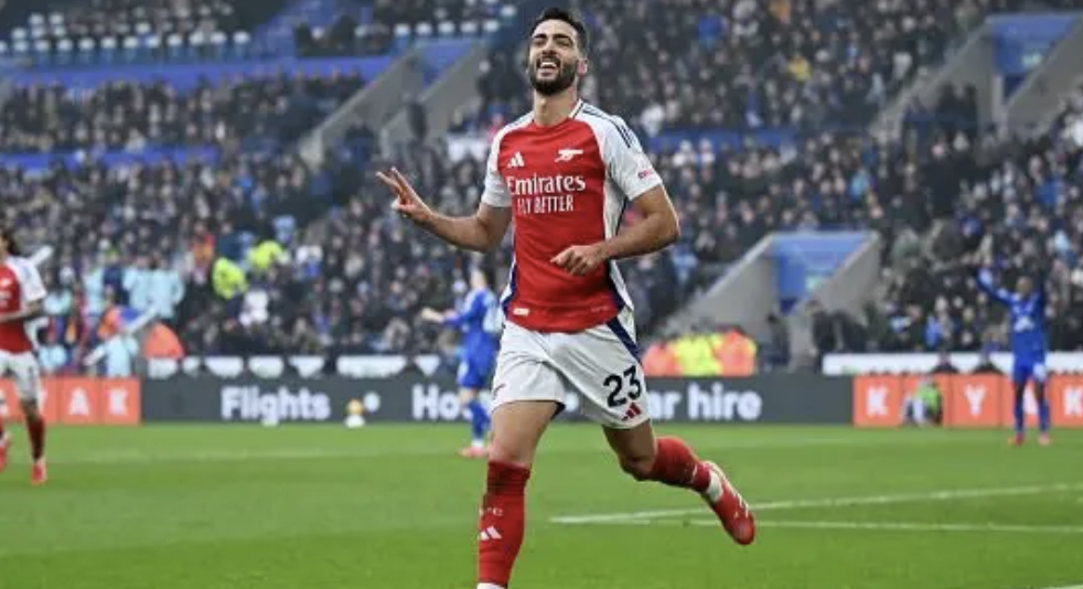 Player Ratings: Leicester 0-2 Arsenal - Mikel Merino is Gunners hero with late brace 