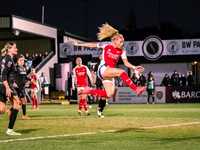 Chloe Kelly speaks to the Gooner Fanzine after Arsenal Women beat West Ham