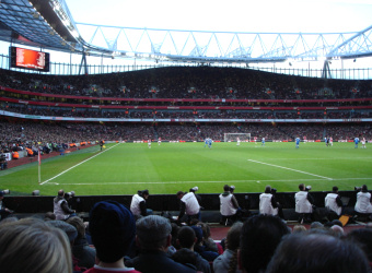 Bum seats at Arsenal