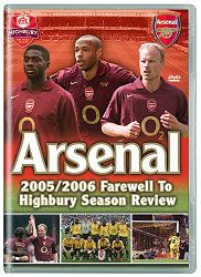 Arsenal 2005-06 DVDs to be won