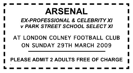 Your chance to play for Arsenal!