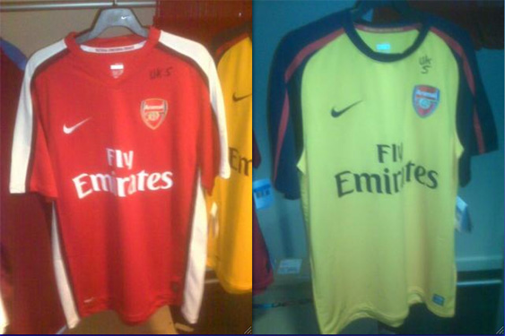 Next season’s new Arsenal tops?