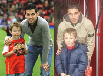 When my son met Cesc