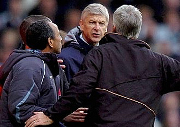 Is this what Pardew said to rile Arsene?