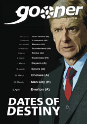 Gooner Issue 241 on sale today