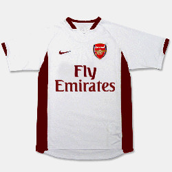 Arsenal Away Kit 07/08 – It’s white alright