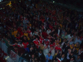 Watch Wednesday night’s game with up to 599 fellow Gooners