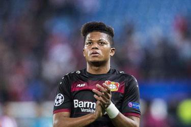 Leverkusen winger Leon Bailey on Arsenal’s Radar