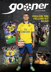 New issue of The Gooner on sale at the Emirates Cup