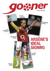 New issue of The Gooner on sale this evening