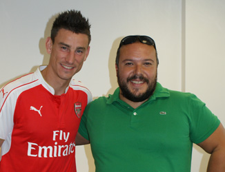 Laurent Koscielny talks to The Gooner